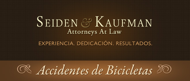 Bicycle Accidents Seiden and Kaufman Attorneys at Law