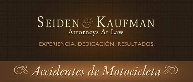 Motorcycle Accidents Seiden and Kaufman Attorneys at Law